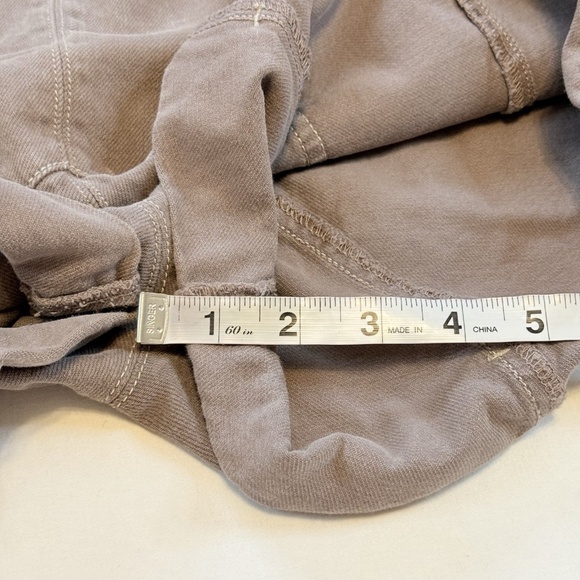 We The Free High Roller Shortall Size M Brown Denim Cotton Overalls Free People - Picture 6 of 14